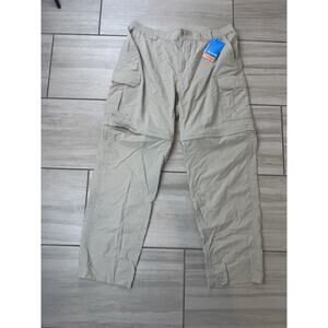 NWT Columbia‎ Men's GRT Convertible Packable Hiking Pants Men's XL Cargo UPF 30